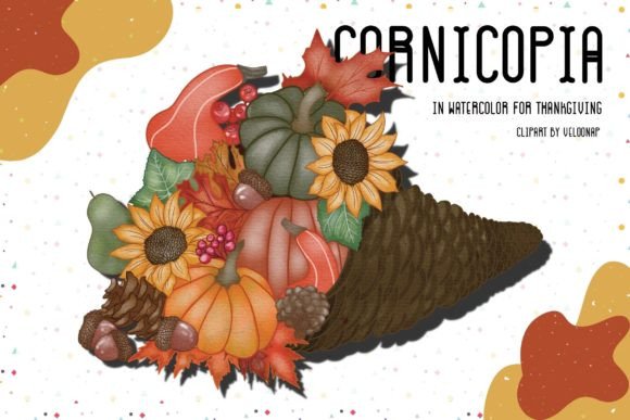 Cornucopia in Watercolor for Thankful: A Designer’s Review for Real Client Projects