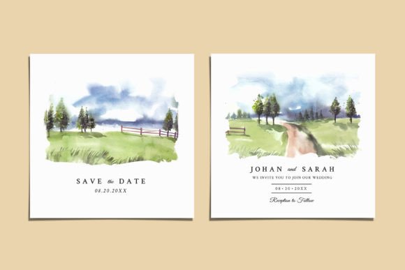 Elegant Wedding Watercolor Abstracts for Crafting