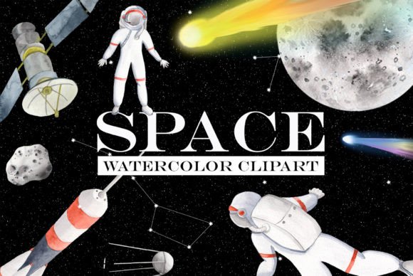 Space Watercolor Clipart: A Brand Designer’s Review for Real Business Branding
