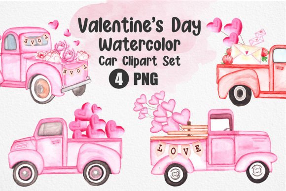 Watercolor Valentine’s Day Clipart Set: A Brand Designer’s Review for Local Business Branding